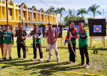 Ratusan peserta mengikuti kejuaraan panahan