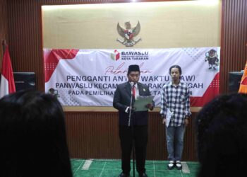 Ini Pesan Saifullah kepada PAW Panwaslu Kecamatan Tarakan Tengah