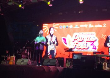 Raim Laode Hibur Warga Nunukan di Acara Cross Border Paras Fest 2024