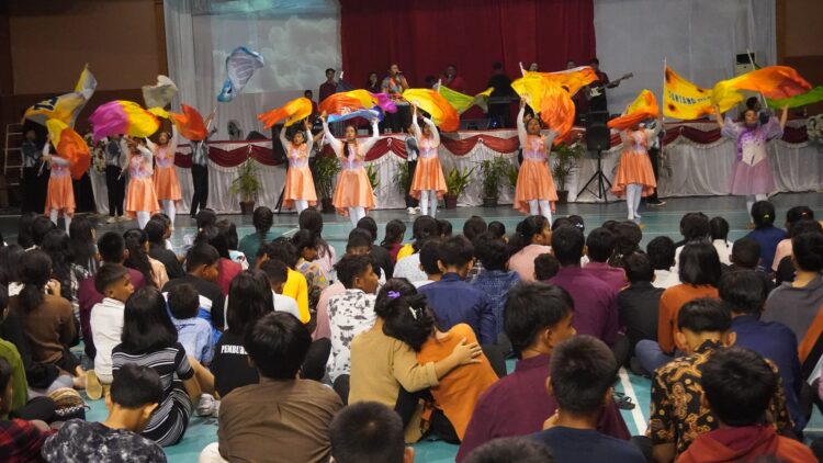 PGPI Nunukan dan Tim Misi Mahanaim Gelar KKR Paskah Tahun 2024