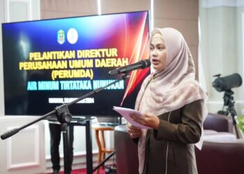 Ini Pesan Bupati Laura kepada Direktur Perumda Air Minum Tirtataka Nunukan