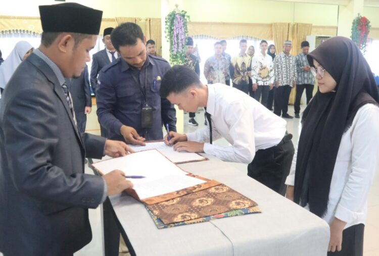 60 PPS Dilantik, Ketua KPU Tarakan Nasruddin Ingatkan Integritas Penyelenggara Pemilu