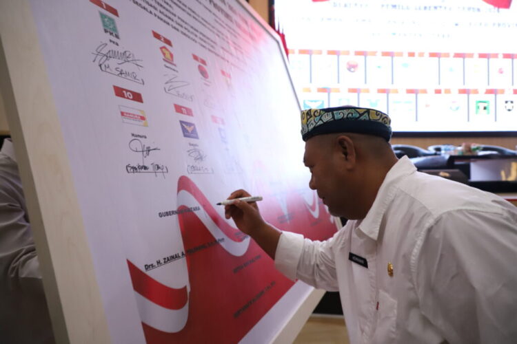 Deklarasi Pemilu 2024 Aman dan Damai di Kaltara