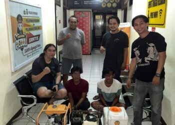 Polisi Tangkap Pelaku Pencuri dan Penadah Mesin Air di Nunukan