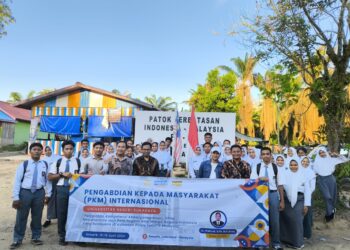 PKM Internasional Unesa di Sebatik : Bangun Semangat Pendidikan dan Nasionalisme Anak Pekerja Migran Indonesia di Malaysia