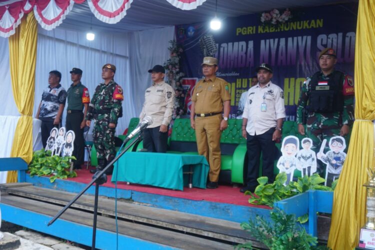 Pembukaan Pekan Olahraga dan Seni (Porseni) PGRI Kabupaten Nunukan