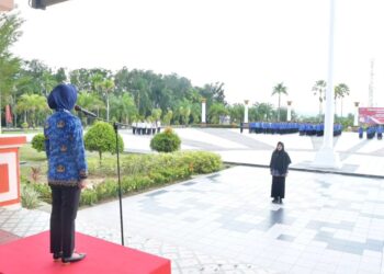 Bupati Laura Pimpin Upacara Peringatan Hari Kesaktian Pancasila