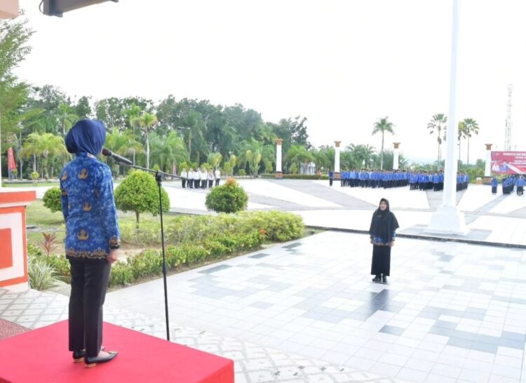 Bupati Laura Pimpin Upacara Peringatan Hari Kesaktian Pancasila