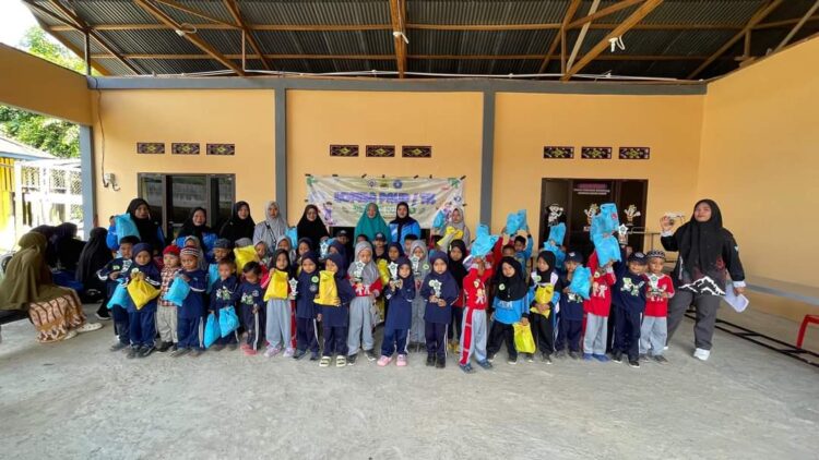 Kembangkan Bakat Sejak Dini, Desa Aji Kuning Gelar Lomba Kreativitas Paud dan TK