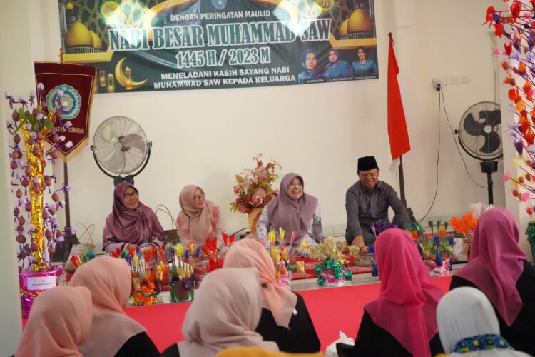 Peringatan Maulid Nabi Muhammad SAW 1445H yang dilaksanakan oleh Tim Penggerak PKK Kabupaten Nunukan