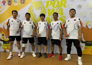 Porwanas 2024: Kalahkan Sulsel, Tim Bulutangkis Kaltara Lolos 8 Besar