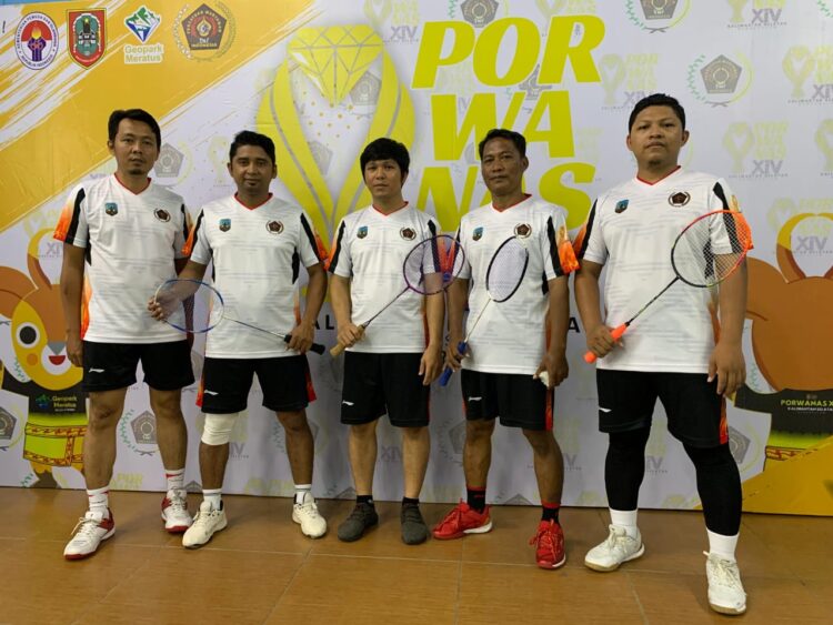 Porwanas 2024: Kalahkan Sulsel, Tim Bulutangkis Kaltara Lolos 8 Besar