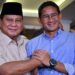 Isu Sandiaga Uno Hijrah ke PPP, Prabowo: Setiap Orang Boleh Pindah Parpol