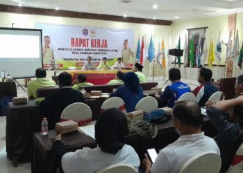 Rapat kerja KONI Tarakan yang digelar beberapa waktu lalu