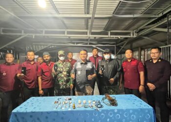 Wujudkan Program Zero Halinar, Lapas Tarakan Gelar Razia Gabungan