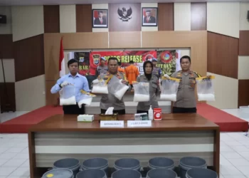 Penyelundupan Sabu 6,9 Kg Digagalkan Polres Nunukan, 1 Personel Polisi Terlibat