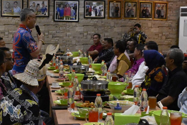 Bupati Malinau Sambut Kunjungan Silaturahmi Pemkab Nunukan