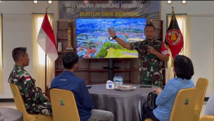 Satgas Pamtas Yonarmed Gelar Coffee Morning bersama Insan Pers Nunukan