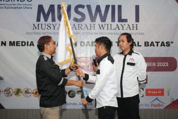 Septian Asmadi resmi terpilih sebagai Ketua Dewan Pimpinan Wilayah (DPW) Asosiasi Media Sosial dan Siber Indonesia (Amsindo) Kalimantan Utara (Kaltara)