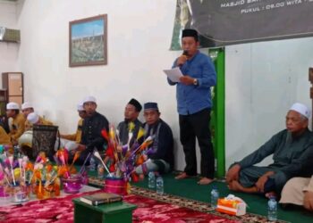 Peringatan Maulid Nabi Muhammad SAW yang dilaksanakan di Masjid Baitul Fattah Nunukan