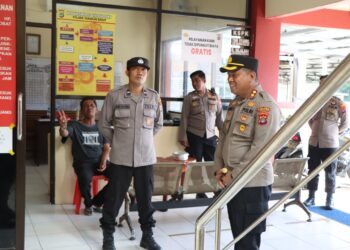 AKBP Taufik Nurmandia Sidak di Polres Tarakan Barat, Begini Hasilnya