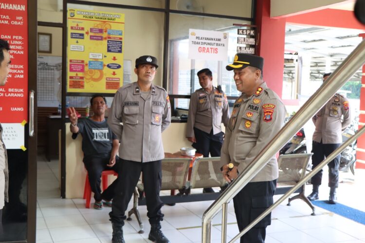 AKBP Taufik Nurmandia Sidak di Polres Tarakan Barat, Begini Hasilnya