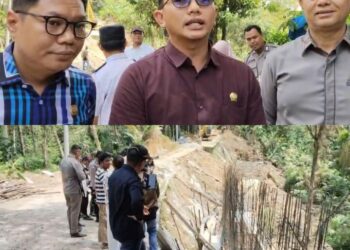 Komisi III DPRD Tarakan Soroti Pengerjaan Siring di Jalan Karungan