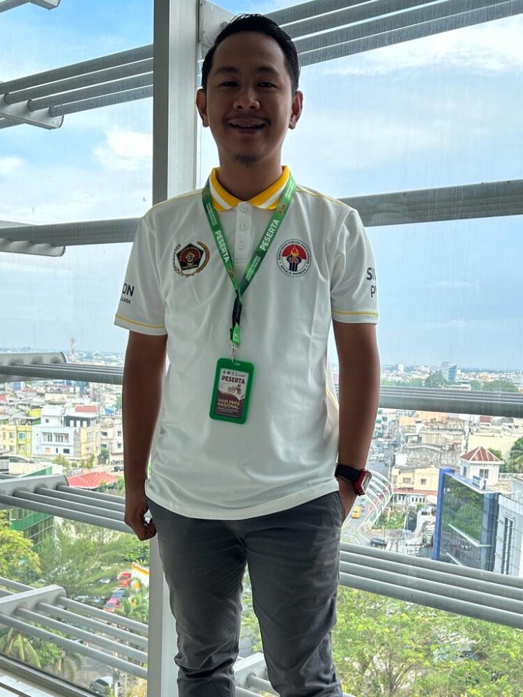 Ketua SIWO PWI Kaltara, Eliazar Simon