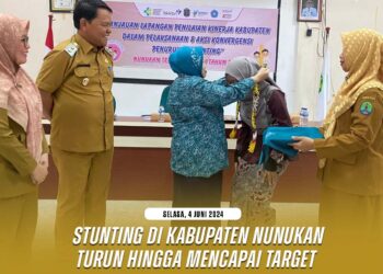 Stunting di Kabupaten Nunukan Turun hingga Mencapai Target