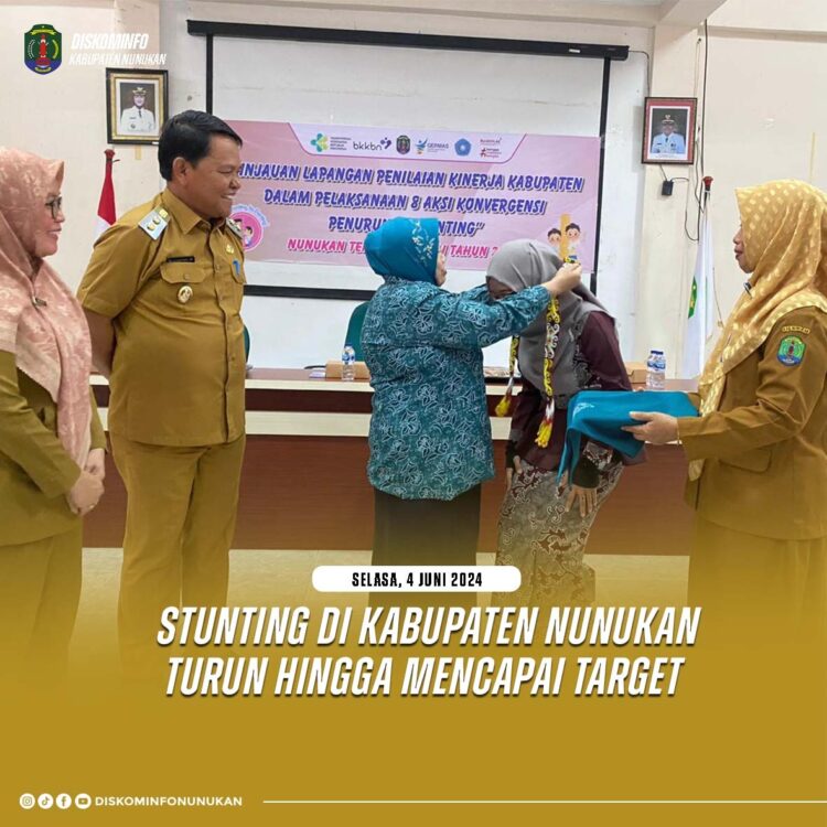 Stunting di Kabupaten Nunukan Turun hingga Mencapai Target