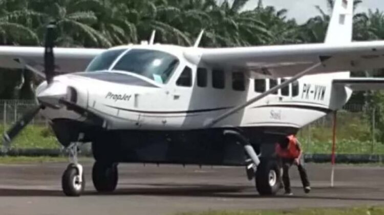 Pesawat Susi Air Jatuh di Timika Papua