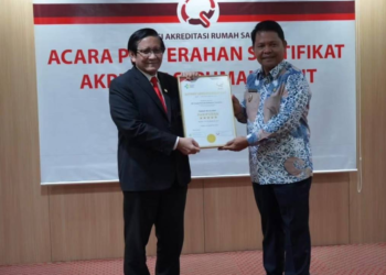 (RSUD) Kabupaten Nunukan meraih areditasi paripurna bintang 5 (FOTO : Pemkab Nunukan)