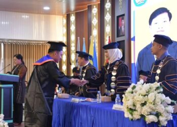 Bupati Laura Hadiri Wisuda ke 2 Poltek Nunukan